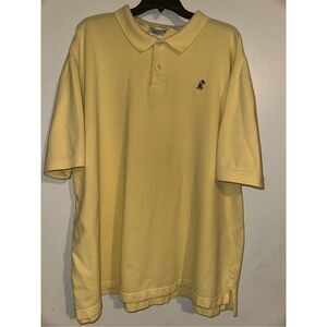 Walt Disney World Embroidered Mickey Mouse Polo Golf Shirt Men’s Size 2XL XXL Ye